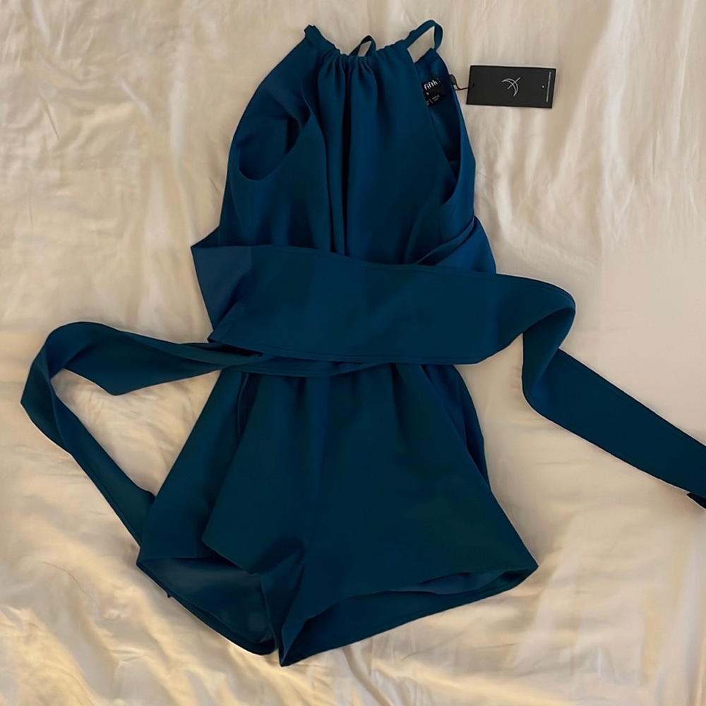 The Fifth Turquoise Romper